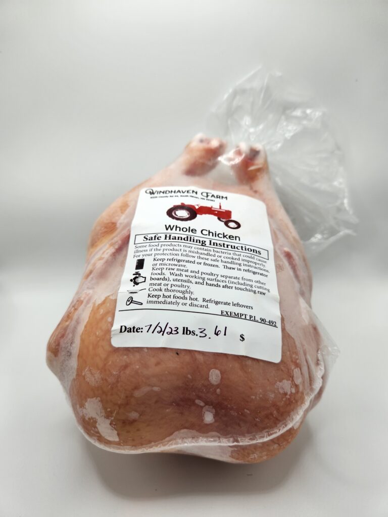 Whole Chicken Heritage Breeds Windhaven Farm